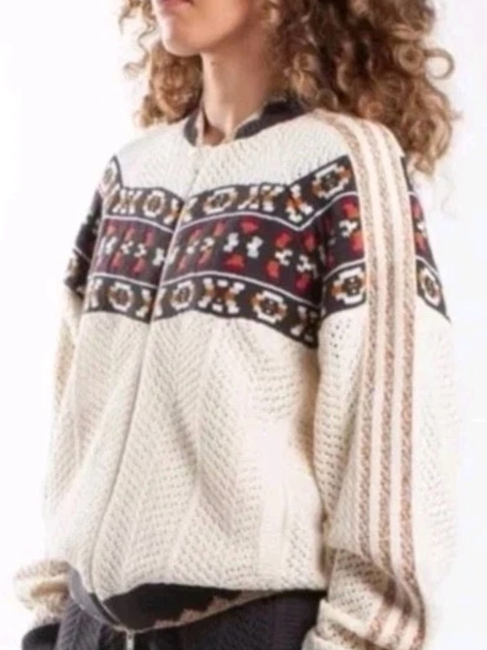 CLOT x Adidas Originals Crochet SST Knit Zipper Track Top IM7909 Unisex M, NEW!